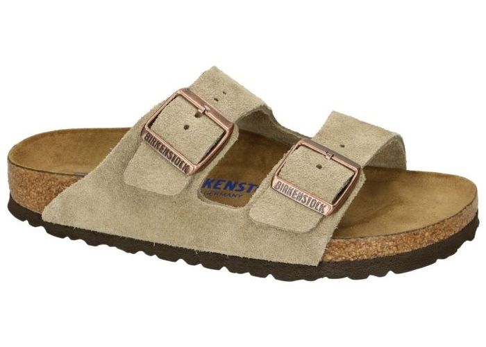Birkenstock 0951303 ARIZONA BS slippers & muiltjes taupe