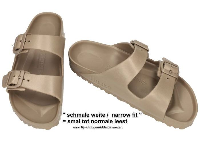Birkenstock 1030466 ARIZONA EVA (schmale weite) slippers & muiltjes taupe