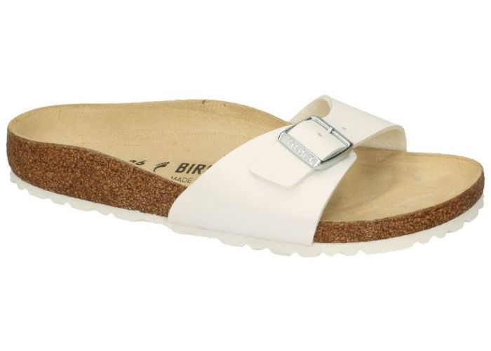 Damesschoenen Birkenstock SLIPPERS & MUILTJES 0040733 MADRID BS Wit
