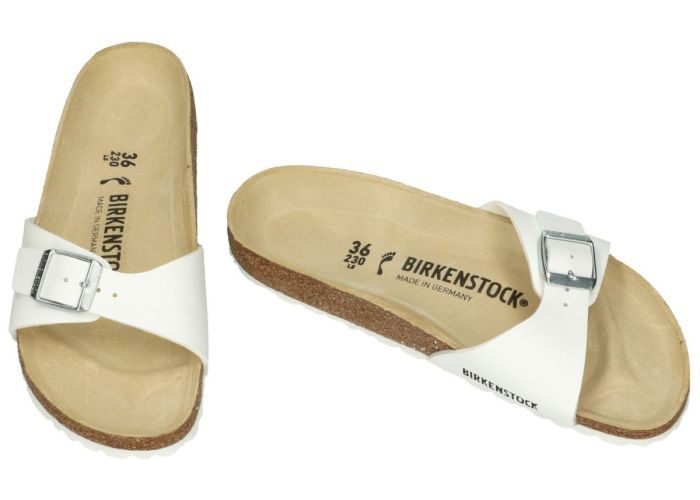Birkenstock 0040733 MADRID BS slippers & muiltjes wit