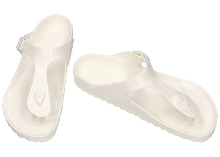 Birkenstock 0128221 Gizeh EVA (normale weite) slippers & muiltjes wit