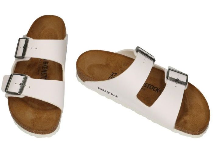 Birkenstock 0552683 ARIZONA BS slippers & muiltjes wit