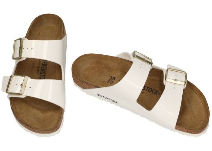 Birkenstock 1005294 ARIZONA BS slippers & muiltjes wit