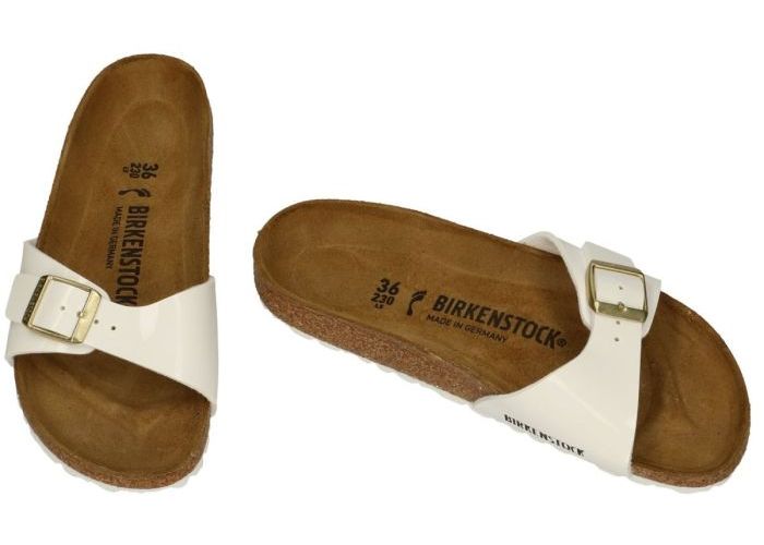 Birkenstock 1005310 MADRID BS slippers & muiltjes wit