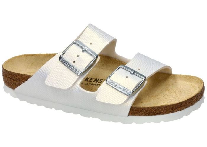 Damesschoenen Birkenstock SLIPPERS & MUILTJES 1026500 ARIZONA BS (schmale weite) Wit