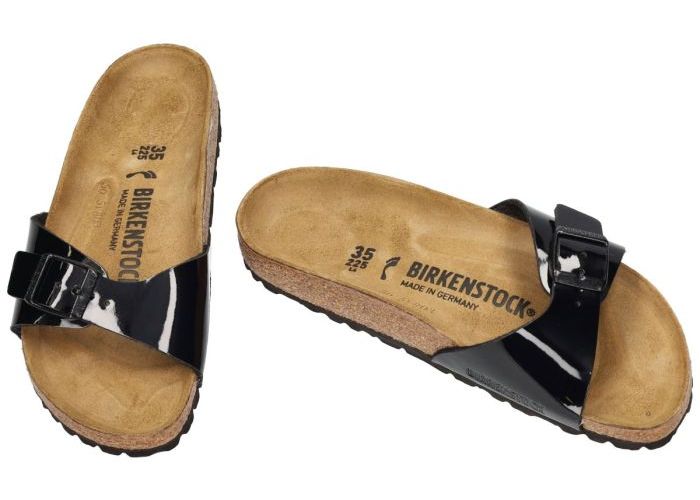 Birkenstock 0040303 MADRID BS (schmale weite) slippers & muiltjes zwart