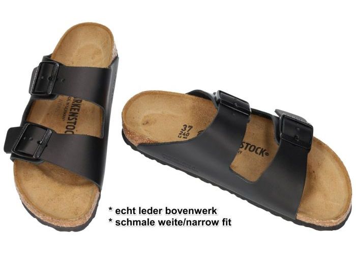 Birkenstock 0051193 ARIZONA BS slippers & muiltjes zwart