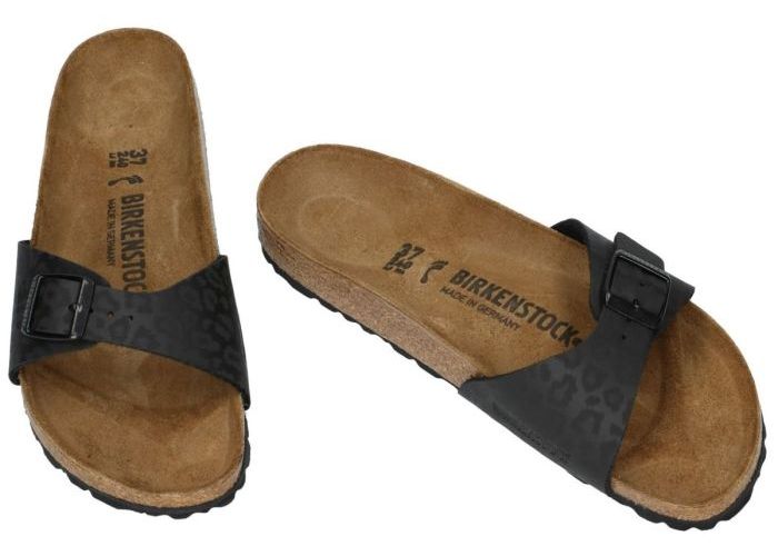 Birkenstock 1016778 MADRID BS slippers & muiltjes zwart