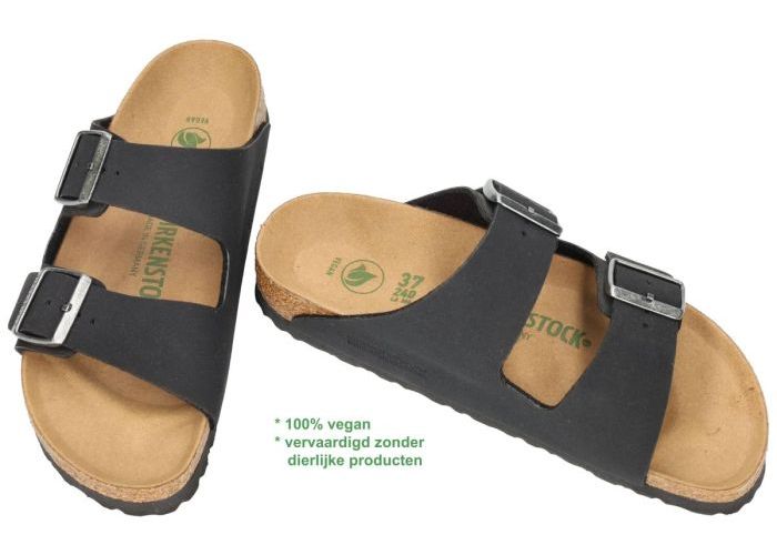 Birkenstock 1019057 ARIZONA BS slippers & muiltjes zwart