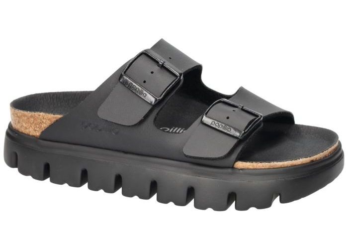 Birkenstock 1029077 ARIZONA PAP CHUNKY (schmale weite) slippers & muiltjes zwart