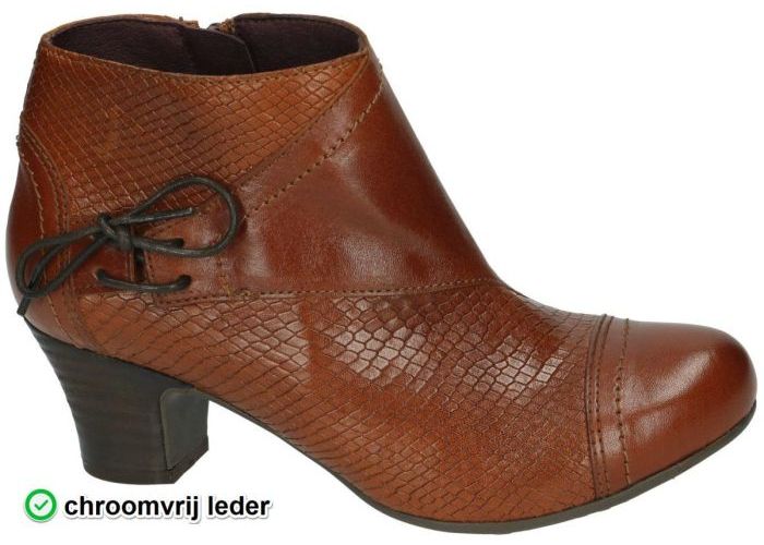 Brako 6931 enkellaarzen cognac/caramel