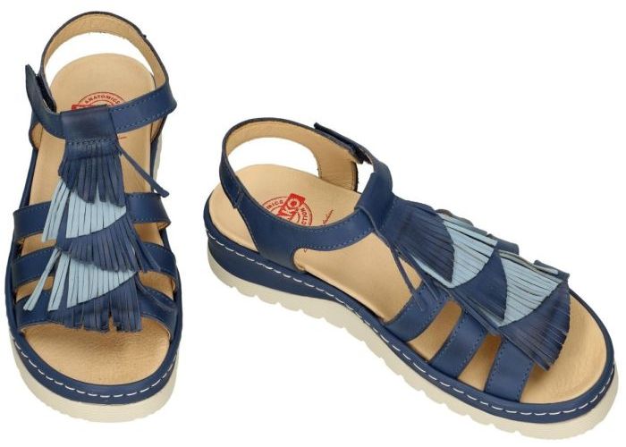 Brako 2227  sandalen blauw donker