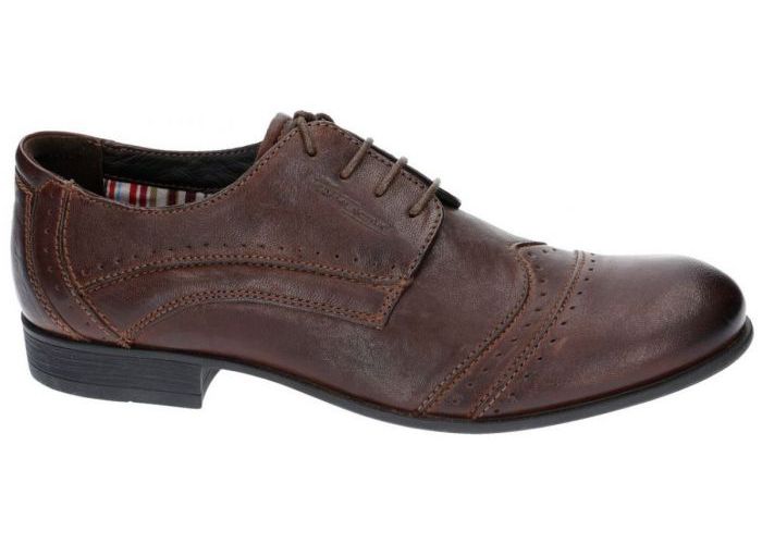 Camel Active 177.14.01 DURBAN geklede lage schoenen bruin donker