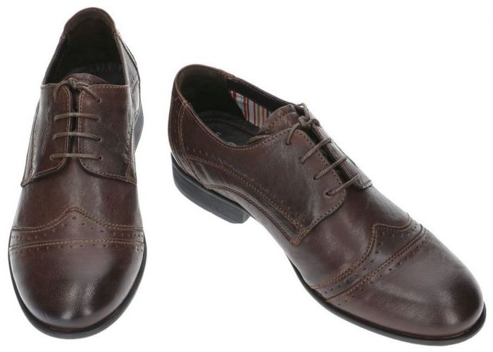 Camel Active 177.14.01 DURBAN geklede lage schoenen bruin donker