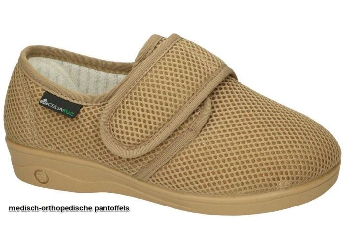 Celia Ruiz 203 REJILLA pantoffels beige