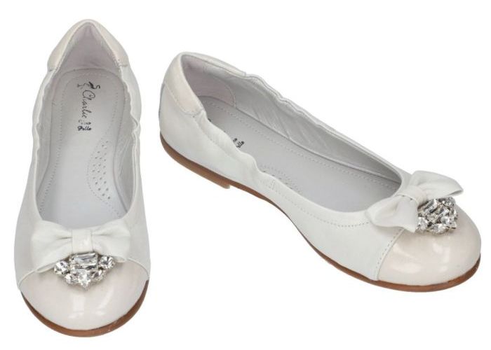 Charlie CH501 meisjesschoenen ecru