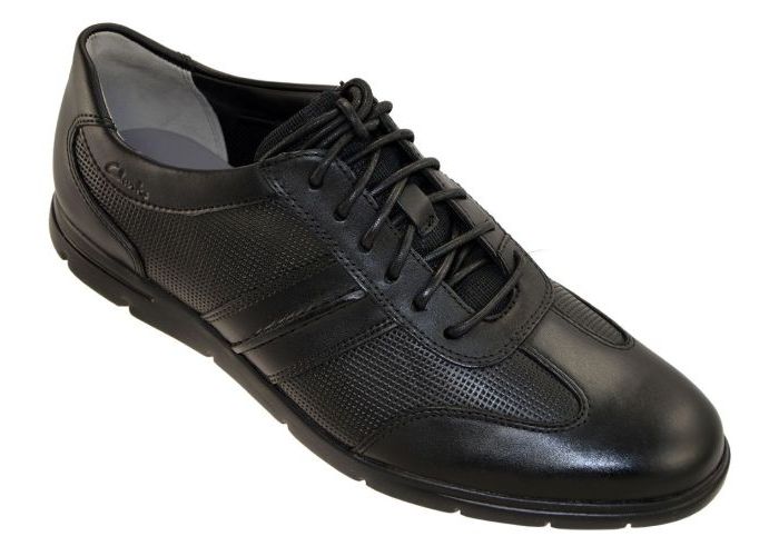 Clarks Denner Race casual schoenen zwart