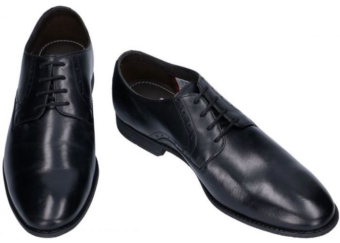 Clarks CHART WALK geklede lage schoenen zwart