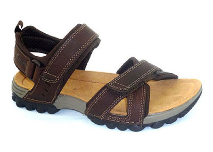 Clarks VEXTOR PART sandalen bruin