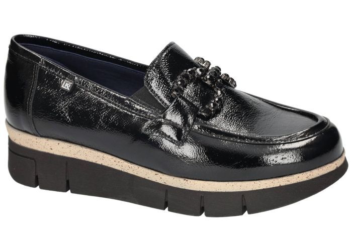 Dorking INDIA D9325-NA ballerina's & mocassins zwart