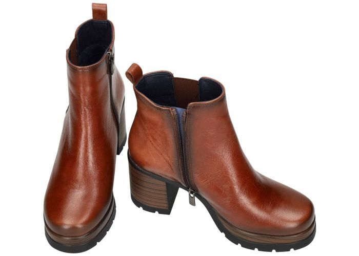 Dorking SAFE D9414  enkellaarzen cognac/caramel