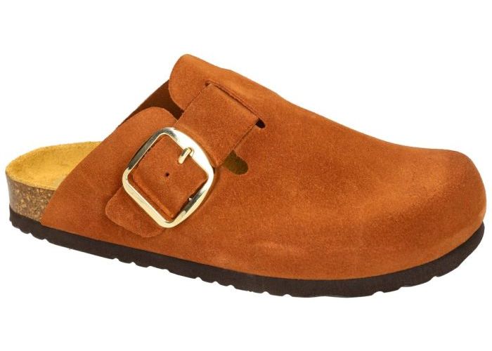 Damesschoenen Dr Brinkmann PANTOFFELS DANIELLE/223 Roest (bruin-rood)