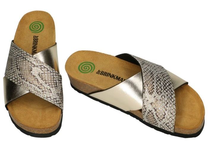 Dr Brinkmann BKM5E745GO slippers & muiltjes goud