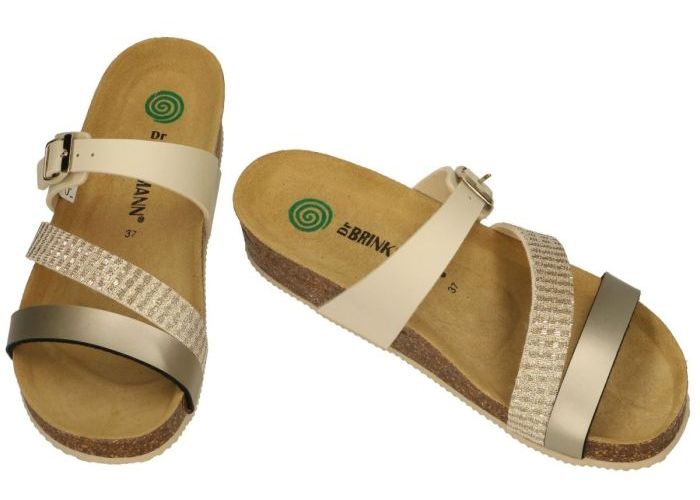 Dr Brinkmann SYLVIA slippers & muiltjes beige