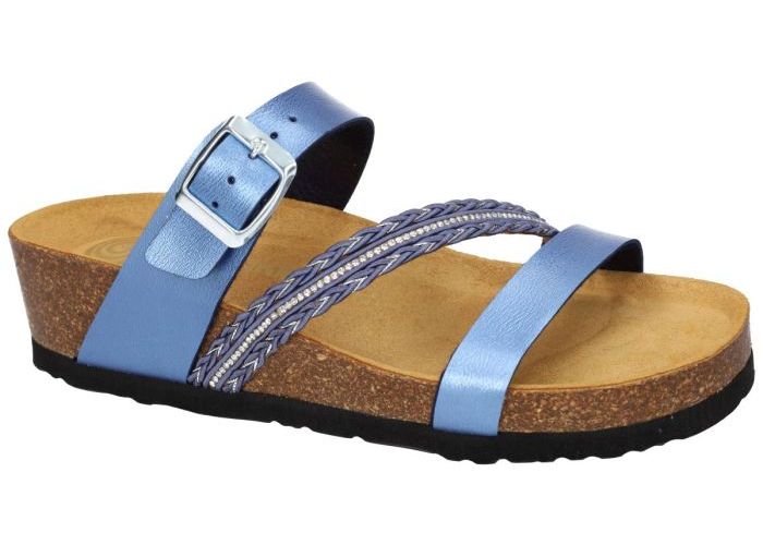 Dr Brinkmann BETTINA 3 slippers & muiltjes blauw