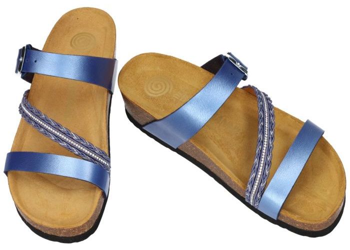 Dr Brinkmann BETTINA 3 slippers & muiltjes blauw