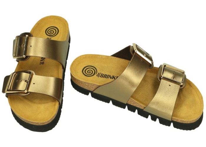 Dr Brinkmann ALINE-1 slippers & muiltjes brons