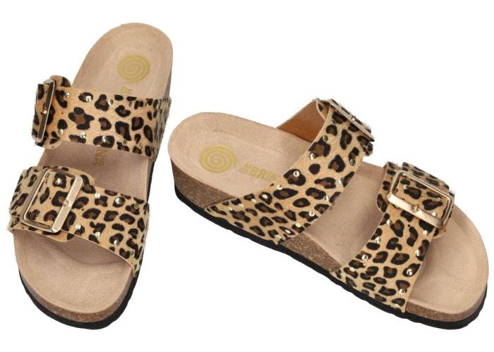 Dr Brinkmann DANAIKA/223 slippers & muiltjes dierprint