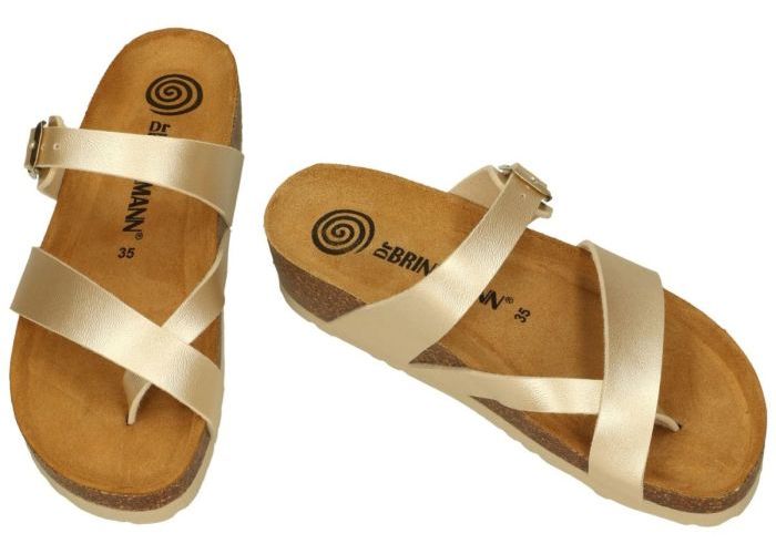 Dr Brinkmann AYNOA - 4 slippers & muiltjes goud