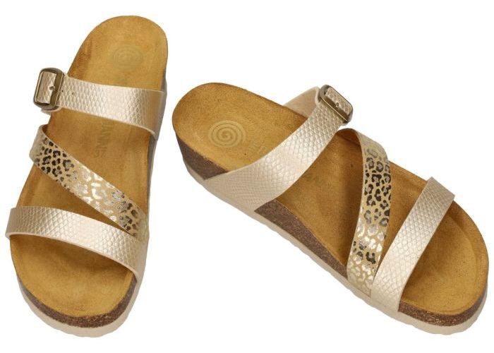 Dr Brinkmann DIANA-6/223 slippers & muiltjes goud