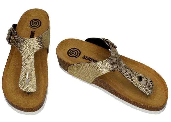 Dr Brinkmann WENDY-C/223 slippers & muiltjes goud