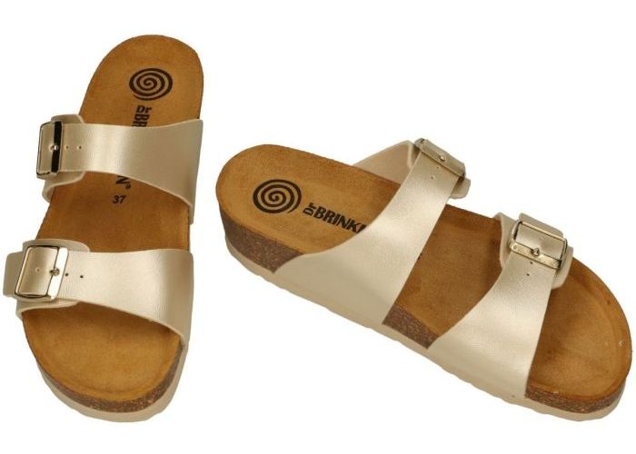 Dr Brinkmann WINKE-M 2632-130 slippers & muiltjes goud