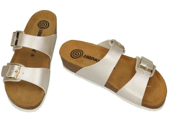 Dr Brinkmann ALDA  slippers & muiltjes off-white/ecru/parel