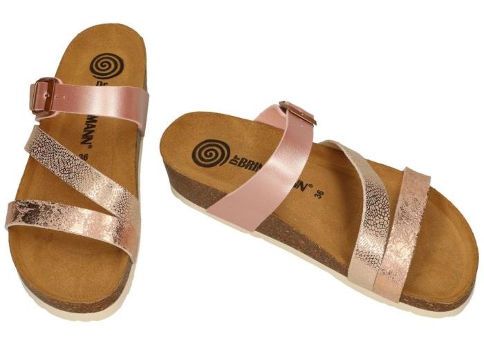 Dr Brinkmann ADELE 3 slippers & muiltjes roze-goud metallic