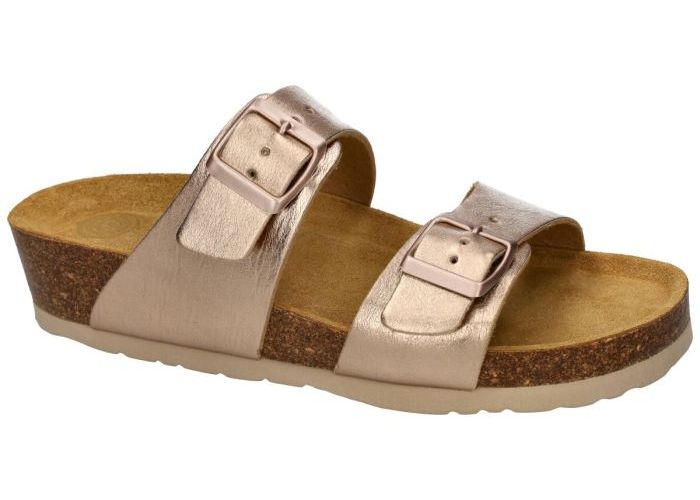 Dr Brinkmann BEATE slippers & muiltjes roze-goud metallic