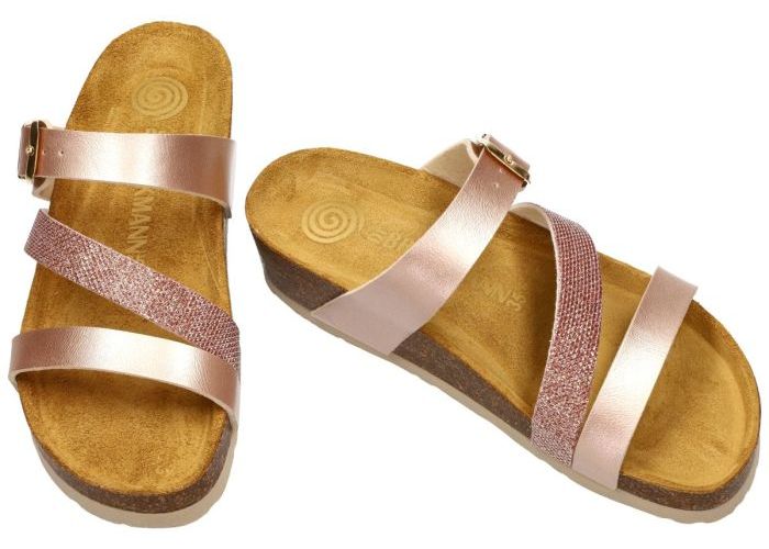 Dr Brinkmann BETTINA 1 slippers & muiltjes roze-goud metallic