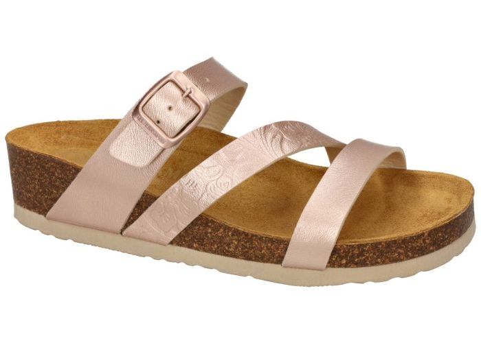 Dr Brinkmann DIANA-1/223 slippers & muiltjes roze-goud metallic