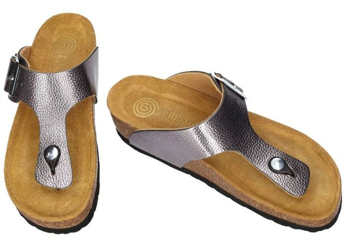 Dr Brinkmann BIRGIT slippers & muiltjes zilver