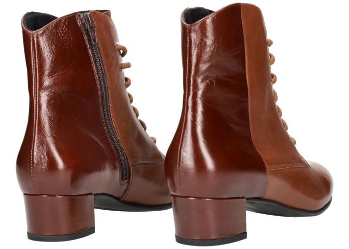Durea 9810 918 1278 ( K wijdte ) enkellaarzen cognac/caramel