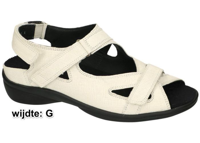 Durea 7258 - 216 - G sandalen off-white/ecru/parel