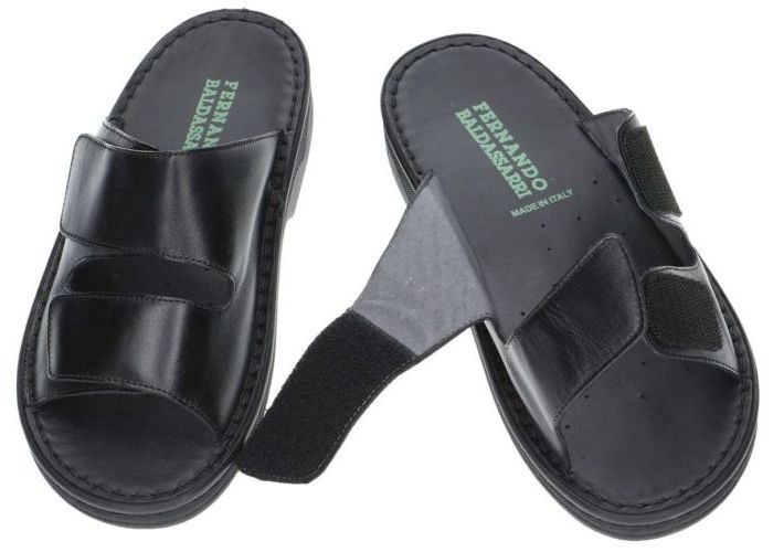 Fbaldassarri 23391 pantoffels & slippers zwart