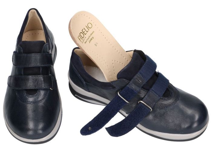 Fidelio Hallux 387102 HALLUX JALEY J lage gesloten schoenen blauw donker