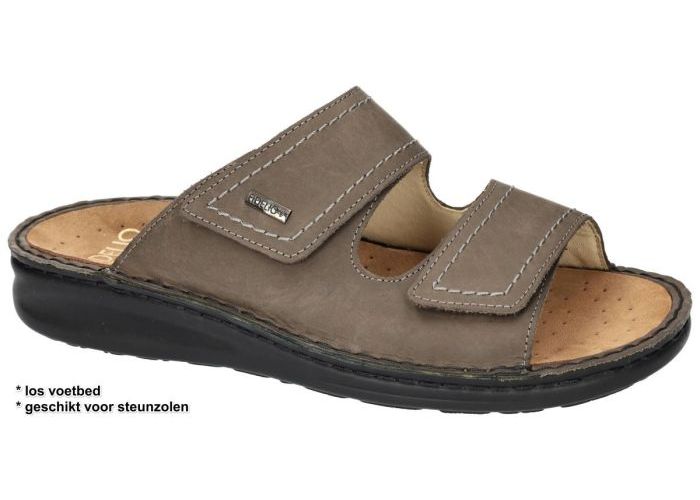 Fidelio Hallux 366021 HANNO H½ pantoffels & slippers taupe donker