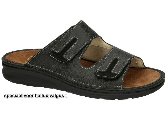 Fidelio Hallux 366031 HALLUX HANNO H½ pantoffels & slippers zwart
