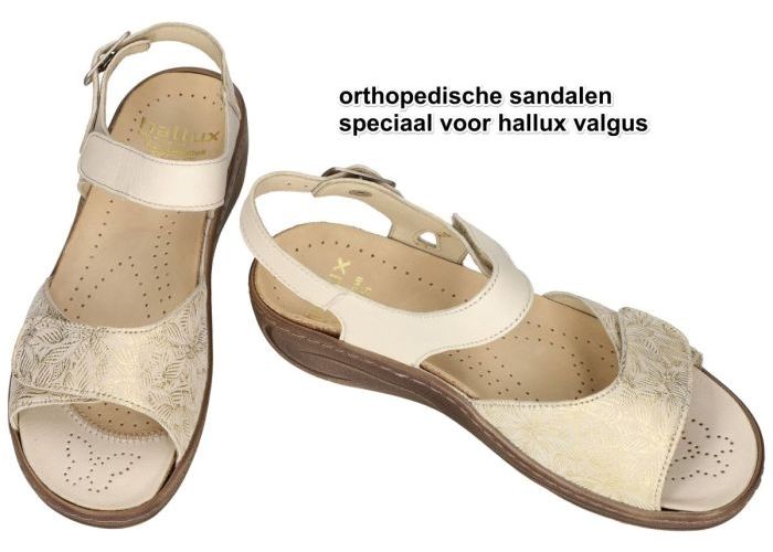 Fidelio Hallux 434033 HALLUX FABIA F½ sandalen beige