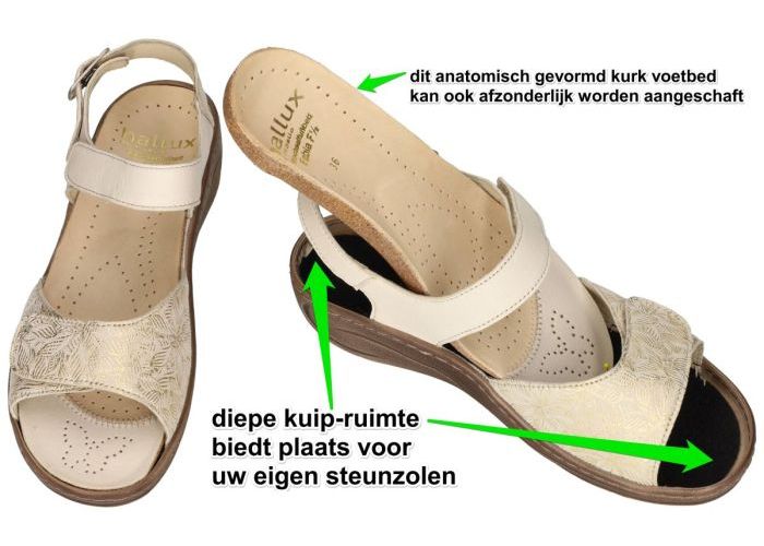 Fidelio Hallux 434033 HALLUX FABIA F½ sandalen beige